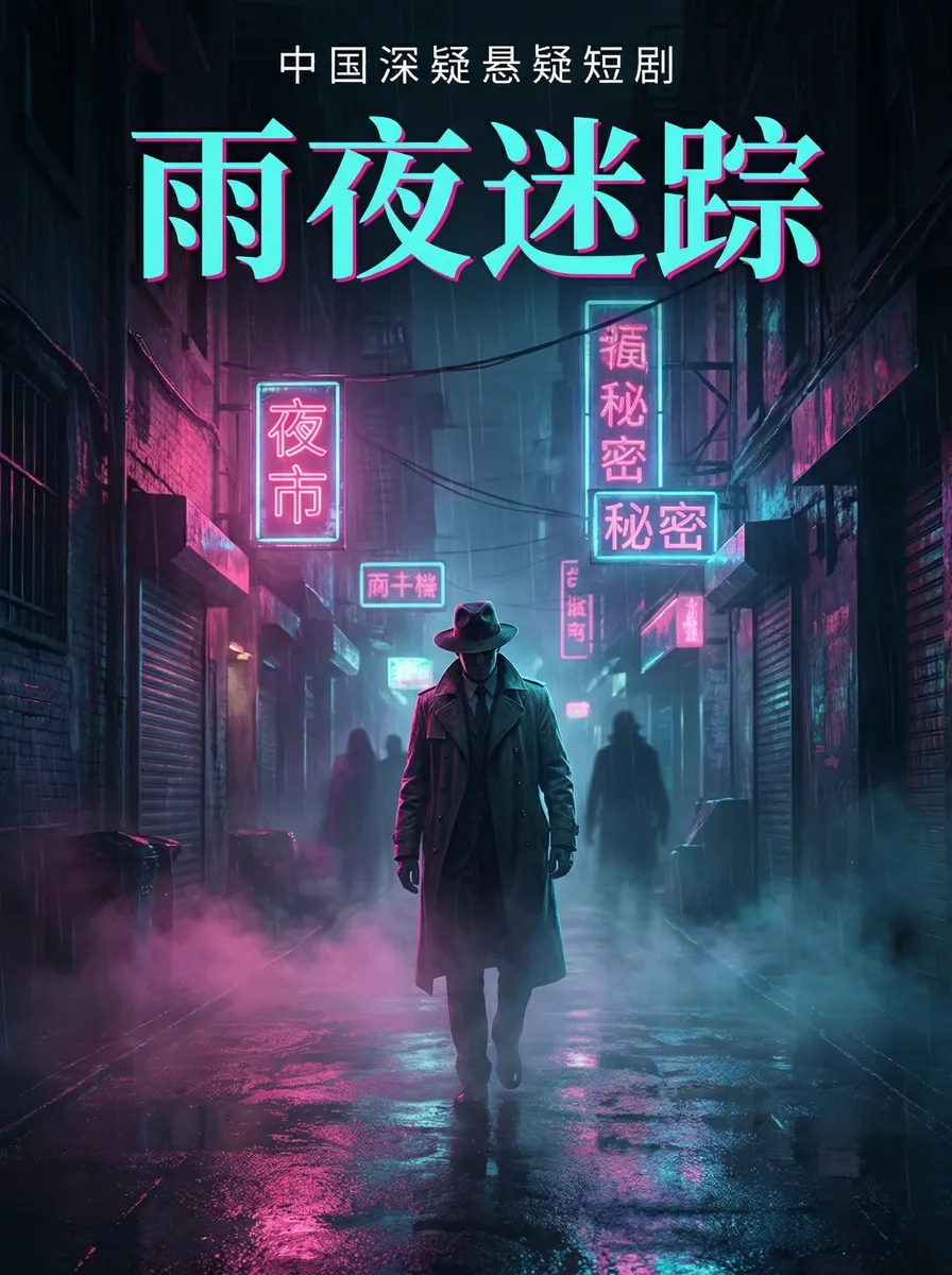 乌克兰victory day小孩 悬疑追踪短剧 - 雨夜迷踪海报